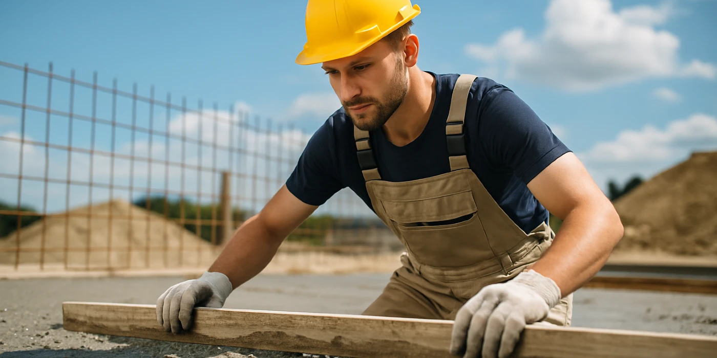 a male concrete worker spreading fresh cement on rebared ground from Houston Concrete Contractor in Houston, TX - concrete contractor near me a male concrete worker spreading fresh cement on rebared ground from Houston Concrete Contractor in Houston, TX - concrete contractor near me