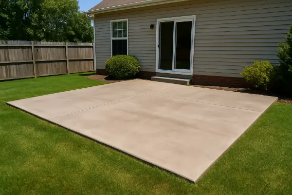 a house featuring a concrete patio from Houston Concrete Contractor in Houston, TX - concrete contractor near me a house featuring a concrete patio from Houston Concrete Contractor in Houston, TX - concrete contractor near me