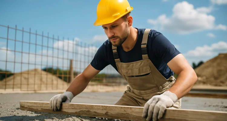 a male concrete worker spreading fresh cement on rebared ground from Houston Concrete Contractor in Houston, TX - driveway refinishing a male concrete worker spreading fresh cement on rebared ground from Houston Concrete Contractor in Houston, TX - driveway refinishing