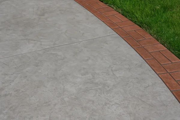 a section of a concrete patio from Houston Concrete Contractor in Pearland, TX - Pearland TX